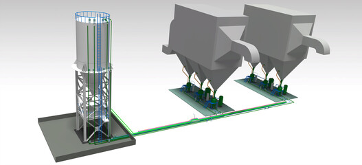 ash handling system transporter fly ash © Richard
