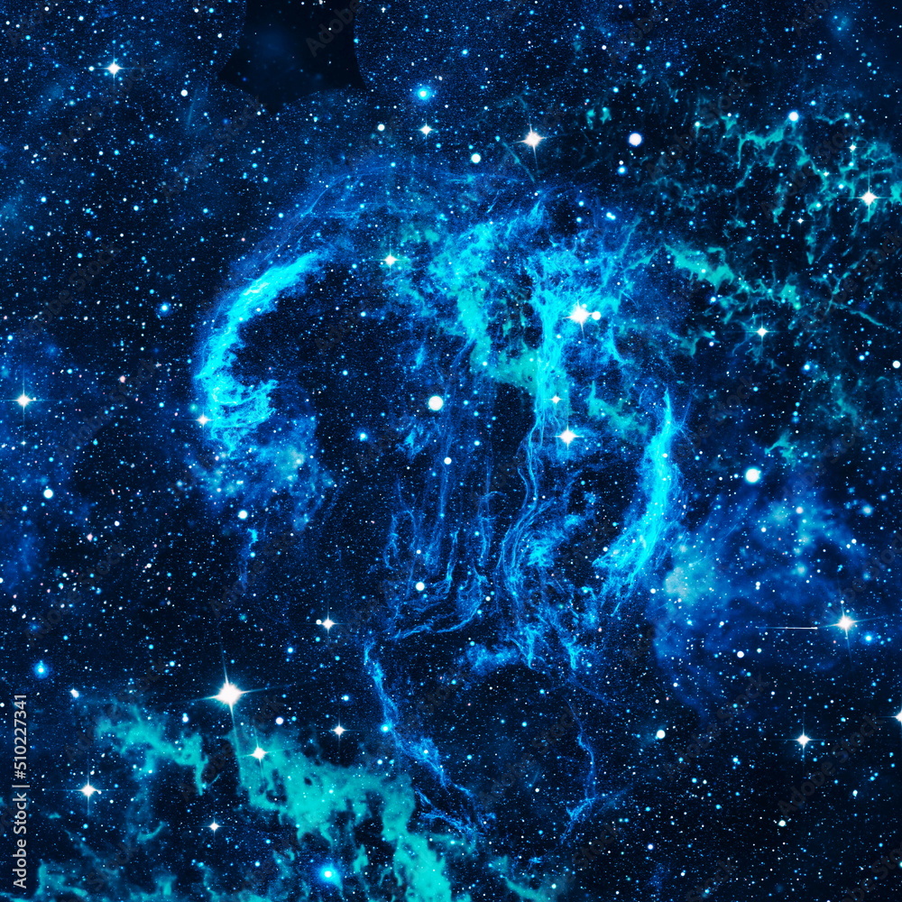 Wall mural a cloud in space. abstract astronomical galaxy. elements of this image furnished by nasa.