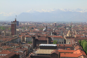 Visiting the city of Turin, Italy