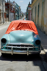 old car in the streets of havana