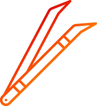 recommend clip art: Tweezers Icon Style