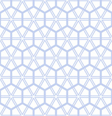 Seamless geometric hexagons pattern. Honeycomb structure.
