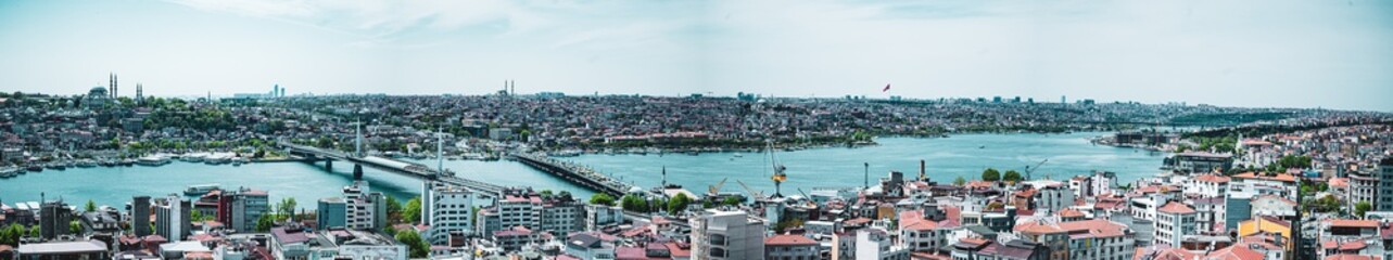 Obraz premium view of Istanbul panorama view