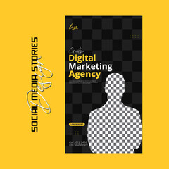 Digital marketing social media story & web banner,Corporate Instagram stories