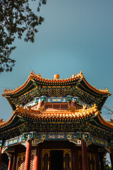 Fototapeta na wymiar Chinese old architecture building