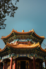 Obraz premium Chinese old architecture building