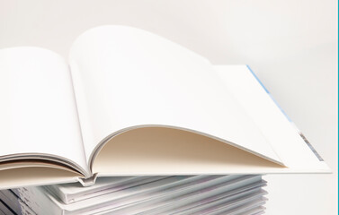 open photo book