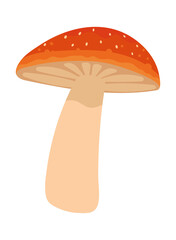 mushroom isolated icon