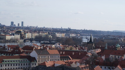 Fototapeta premium A trip around the capital, Prague Castle, Prague, Czech Republic