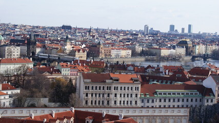 Obraz premium A trip around the capital, Prague Castle, Prague, Czech Republic