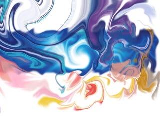 abstract colorful background with motion waves or smoke