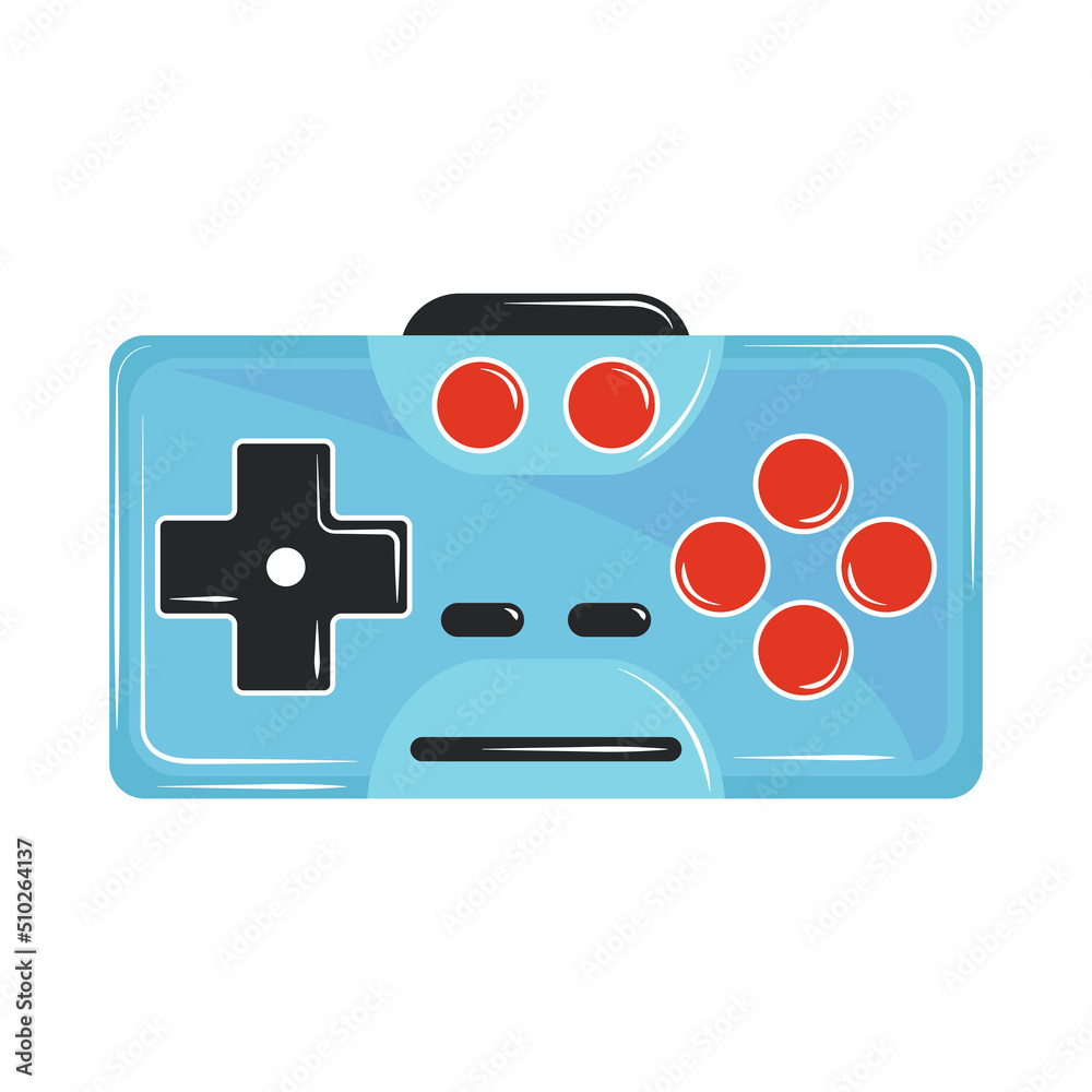 Canvas Prints retro games control