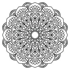 mandala for coloring pages, patterns, beautiful mantras, Islamic backgrounds, wedding cards, decoration templates