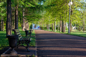 alley in the park