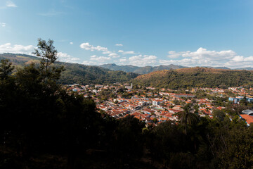 Águas da Prata, São Paulo, Brasil: Cidade de Águas da Prata no estado de São Paulo, vista do...