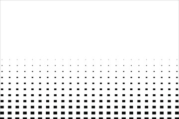 Black-White Rectangle for Modern Decoration Element and for Background. Vector Illustration