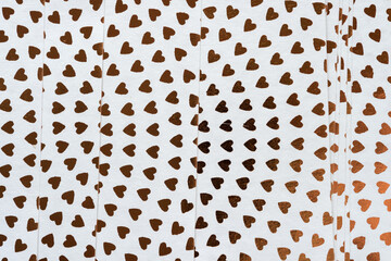 background with small hearts