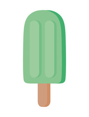 green ice cream