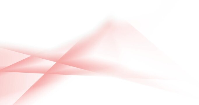3d render with abstract light red and white surface