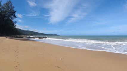 Fototapeta na wymiar Thailand - Strand - Ocean - Sand - Wellen