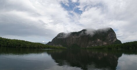 Thailand - Insel - Ocean - Felsen - Wolken