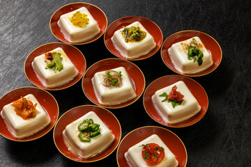 お豆腐　 tofu (bean curd) japanese food