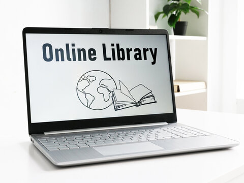 Online Library is shown using the text and picture of book