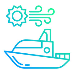speedboat icon transparent background