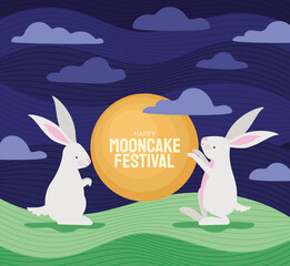 mooncake festival poster