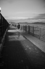 walk on the pier