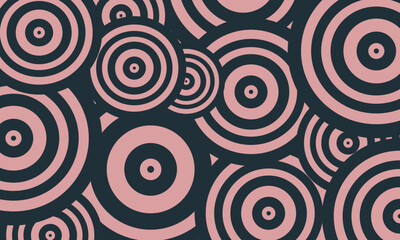 Abstract circle patterns vector. Geometric shape and ornamental vector patterns and swatches. Design for fabric , wallpaper, banners and cover background.