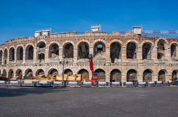 Fototapeta na wymiar Arena di Verona, Italy