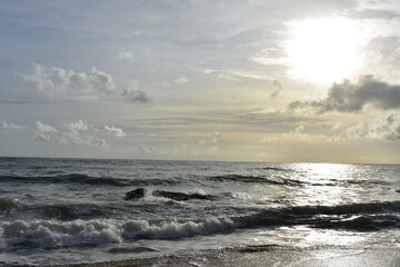 Obraz premium Thailand - Strand - Wasser - Ocean - Felsen - Wellen
