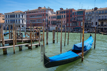 Fototapeta na wymiar Canal Grande in Venice, Italy