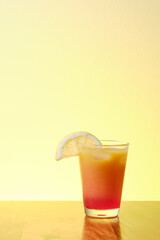 Alcohol free virgin sex on beach drink