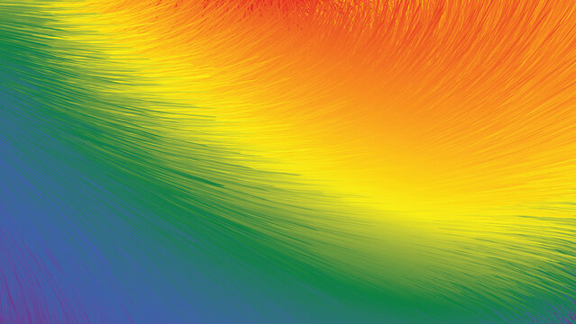 Abstract colorful fury background for celebration LGBT pride month. Vector illustration.
