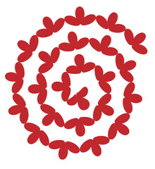 paper flowers svg, flower template, rolled flower svg, paper flowers png, flower template svg, paper rose svg, flower clipart, flowers svg
