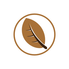 Fototapeta premium tobacco leaf logo,tobacco field and tobacco cigarette logo template design vector