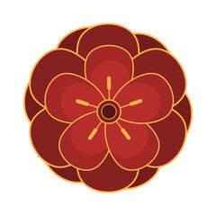 flower decoration icon