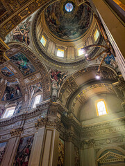 interior of church