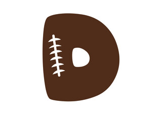 Obraz premium Football Font SVG png, half leopard football font letters alphabet and numbers svg png, Stitched Letters and Numbers, Gridiron Alphabet SVG football numbers from 0 to 10 svg