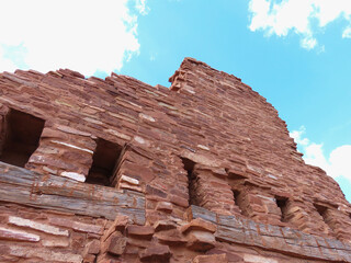 Ruins at the Salinas Pueblo National Monument at Abo in New Mexico.