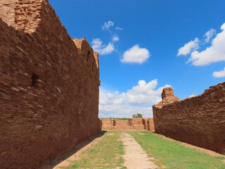Ruins at the Salinas Pueblo National Monument at Abo in New Mexico.