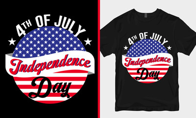 Happy 4th July -Independence Day Tshirt