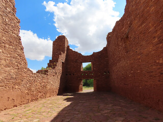 Salinas Pueblos National Monument at Quarai in New Mexico.