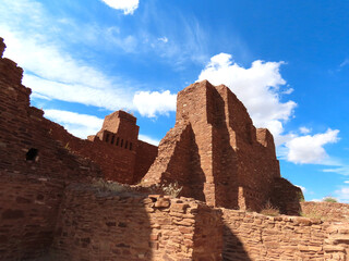 Salinas Pueblos National Monument at Quarai in New Mexico.