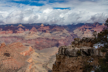 Fototapeta na wymiar Grand Canyon Winter