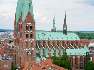 Marienkirche, St. Marien, Hansestadt Lübeck, Lübeck, Schleswig-Holstein.
