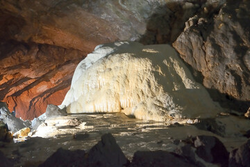 New Athos Cave, Abkhazia, underground view