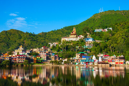 Rewalsar buddhist town near Mandi, India
